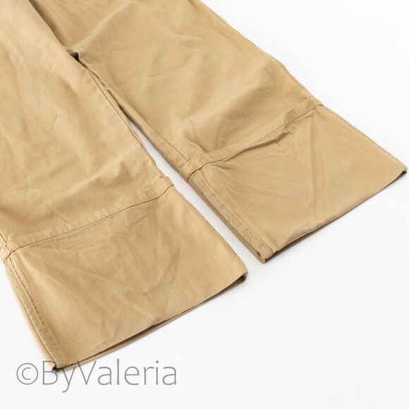 Zoe Kratzmann Collective Pants Tan 0 Minimalist Wide Leg Neutral Streetwear - Picture 5 of 15